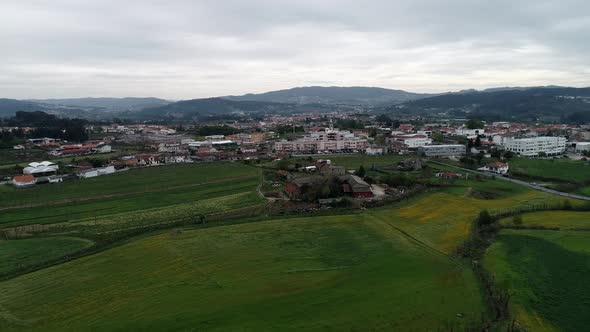 Aerial Footage Portugal Countryside alt
