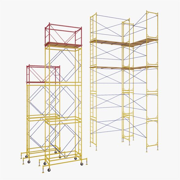 Scaffolding and Towers - 3Docean 3982069