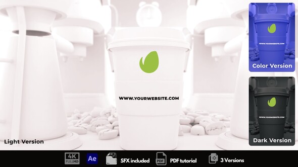 CoffeeTime Logo Stings template preview