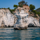 view from the boat of the famous rock caves of the Gargano coast  - IT - PhotoDune Item for Sale