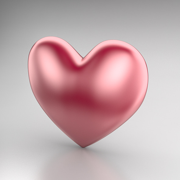Heart Icon (2) - 3Docean 3984353