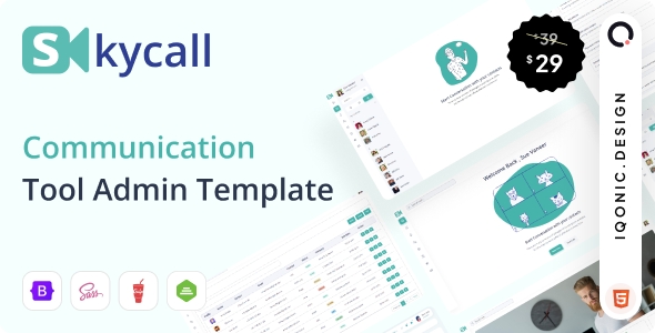 Skycall | Chat tool Admin Template