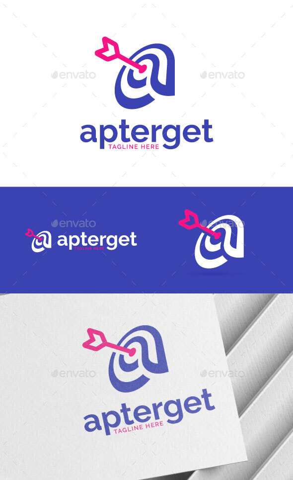 apterget letter a logo