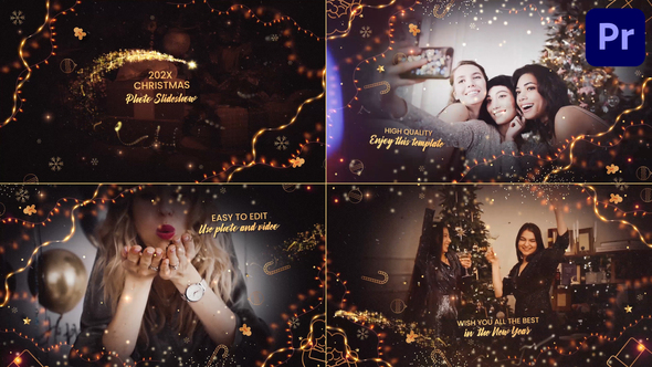 Christmas Photos Slideshow for Premiere Pro