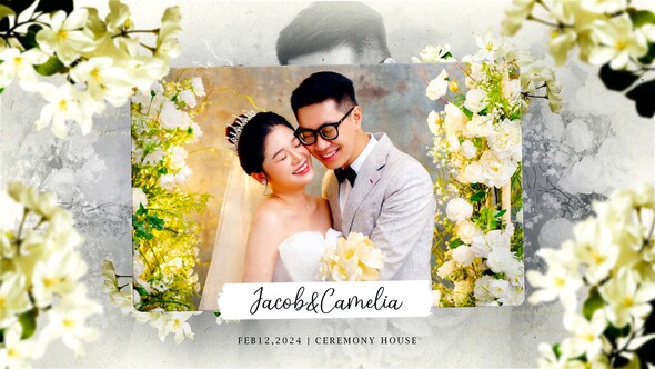 Wedding Slideshow | Floral Wedding Photos