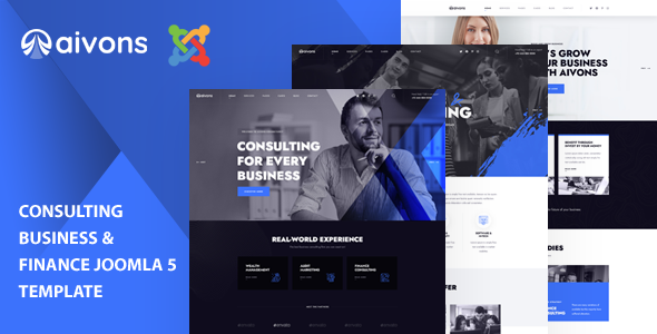 Aivons - Joomla 5 Business Consulting Template