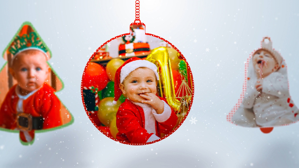 Christmas Photo Logo Logo Stings template preview