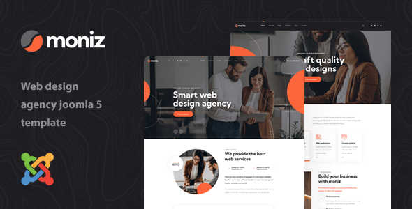 Moniz - Joomla 5 Web Design Agency Template
