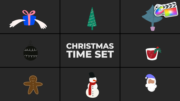 Christmas Time Set for FCPX
