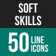 Soft Skills Line Icons 