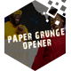 Paper Grunge Opener - VideoHive Item for Sale