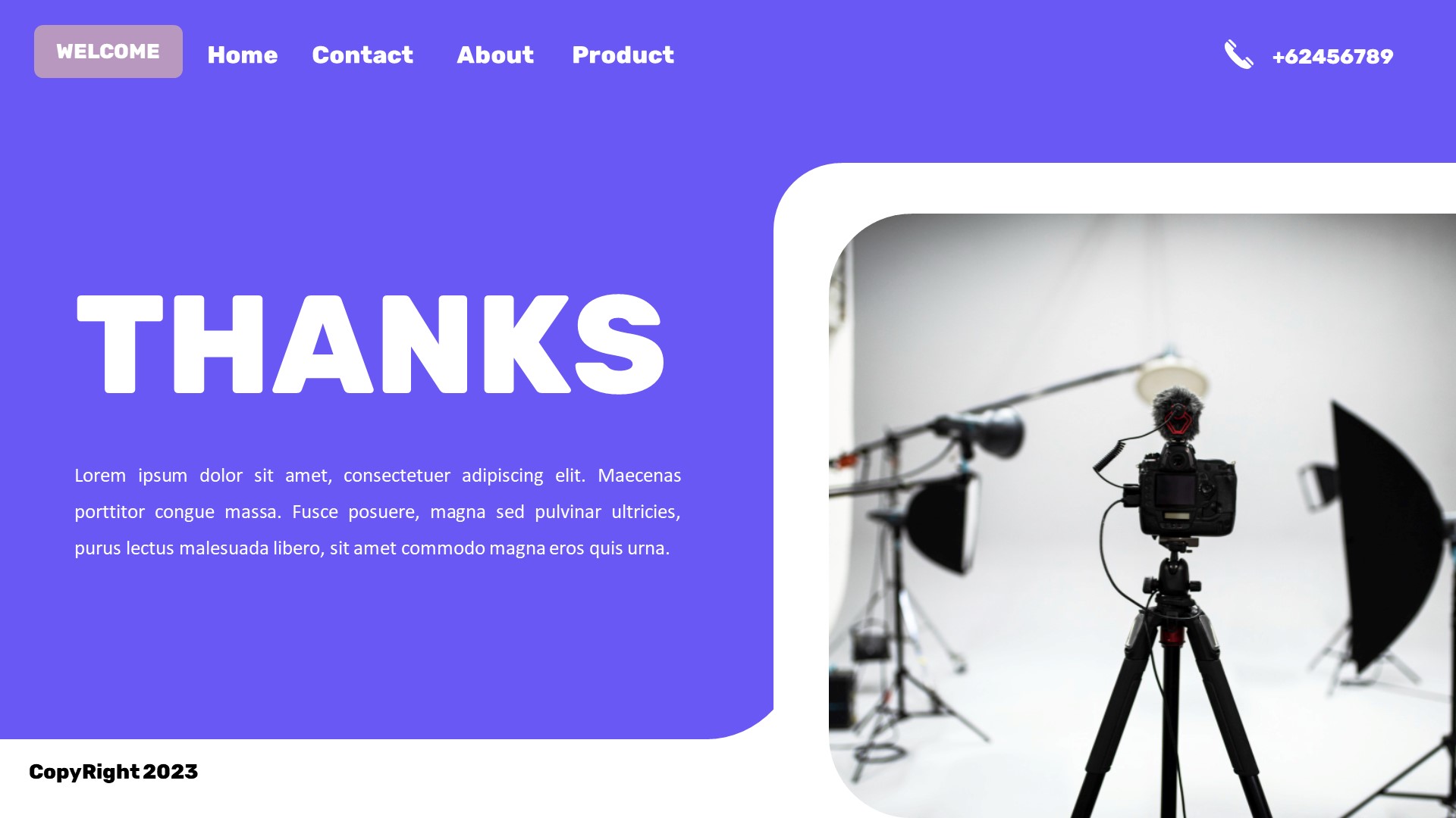 Jamano - Portfolio Photographer Photo Powerpoint Template, Presentation ...