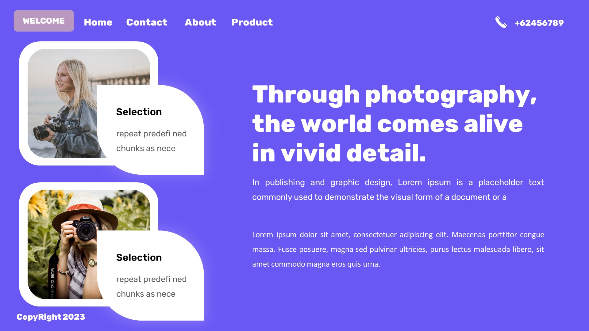 Jamano - Portfolio Photographer Photo Powerpoint Template, Presentation ...