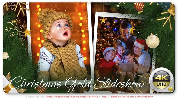 Christmas Gold Slideshow