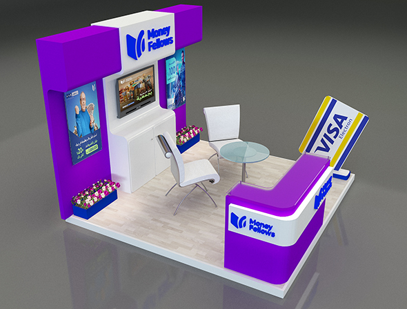 Booth Exhibition Stand a 652c