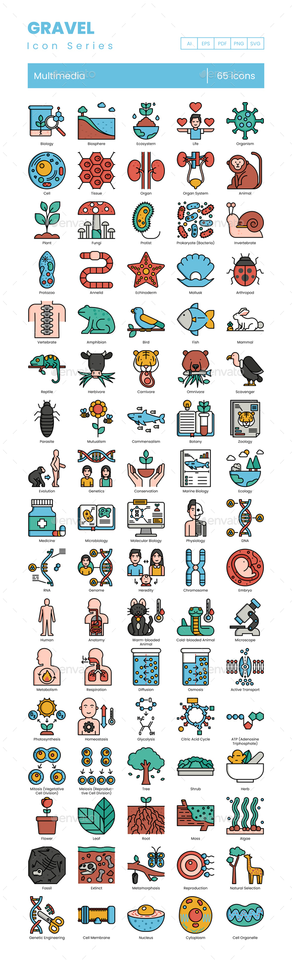 85 Cleaning Icons | Pasteline Series