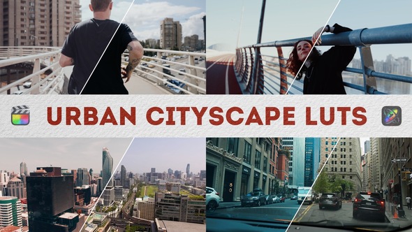 Urban Cityscape LUTs | FCPX