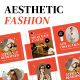 Aesthetic Fashion Brand Instagram Template 