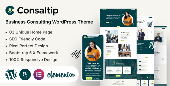 [DOWNLOAD]Consaltip – Business Consulting WordPress Theme