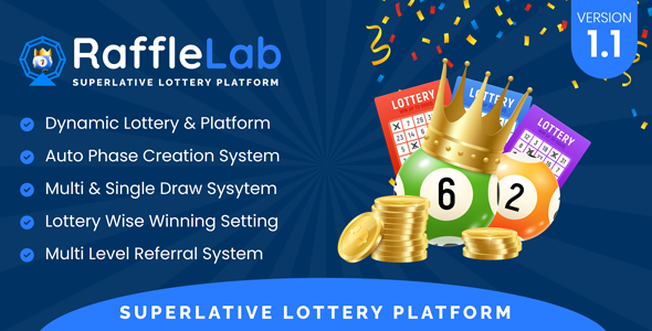 RaffleLab - Superlative Lottery Platform
