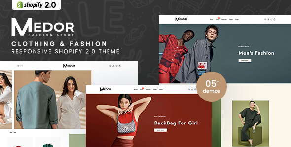 [DOWNLOAD]Medor - Clothing & Fashion Shopify 2.0 Theme