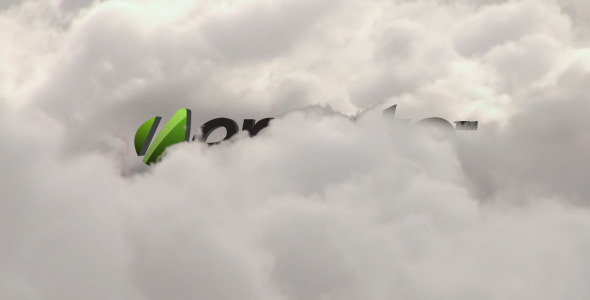 Clouds Logo 3D