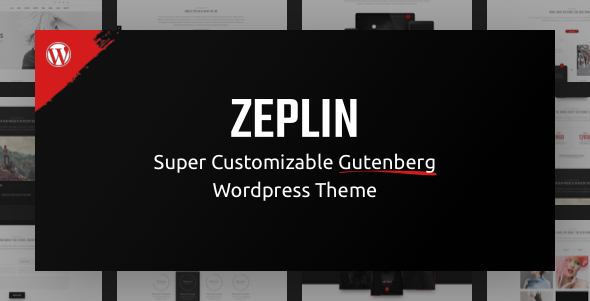 [DOWNLOAD]Zeplin | Creative Gutenberg One Page WordPress Theme