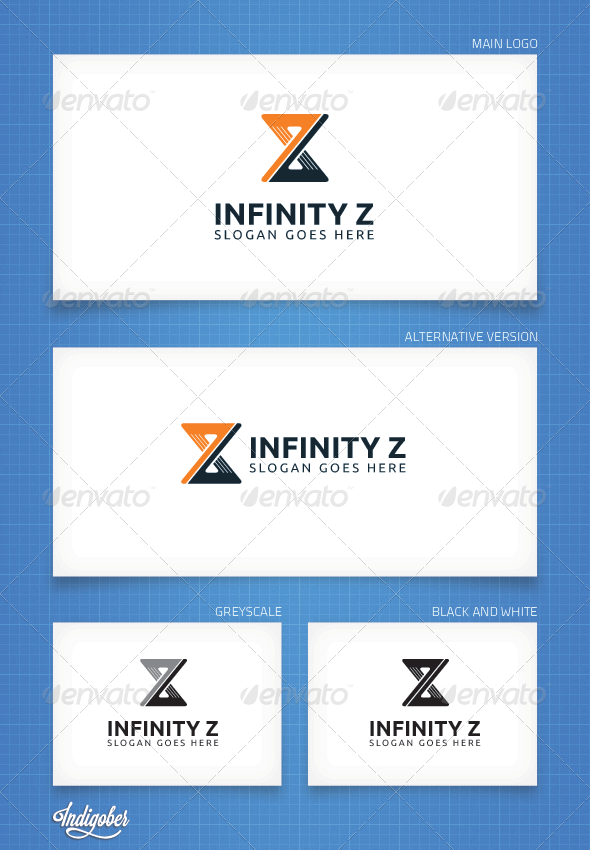 Infinity Z - Logo Template - Letters Logo Templates