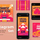 Red Modern Chinese New Year Instagram Pack