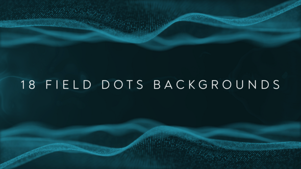 18 Field Dots Backgrounds | Premiere Pro