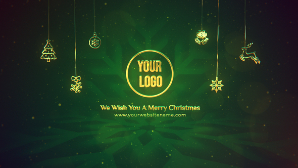 Christmas Logo Mogrt