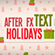 Christmas Text And Backgrounds - VideoHive Item for Sale