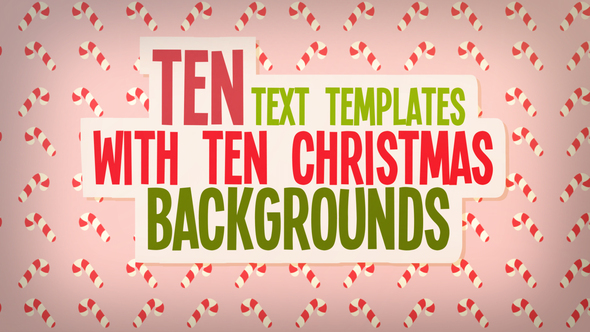 Christmas Text And Backgrounds