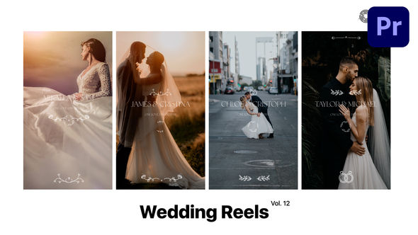 Wedding Reels for Premiere Pro Vol. 12