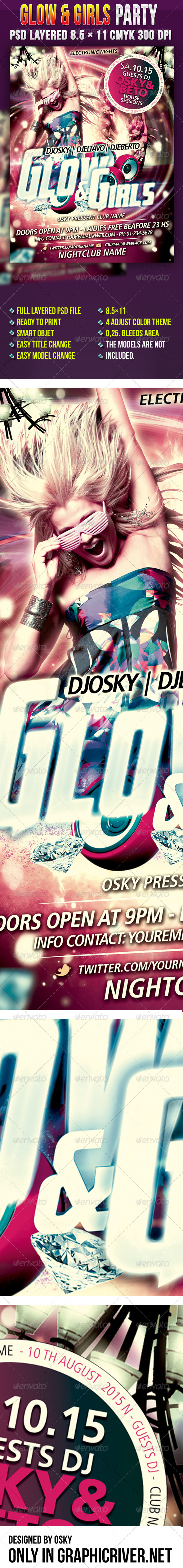 Glow & Girls - Clubs & Parties Events