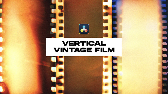 Vertical Vintage Film Transitions for DaVinci Resolve | TikTok, Shorts, Reels