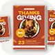 Voyage Thanksgiving Day Flyer Template 