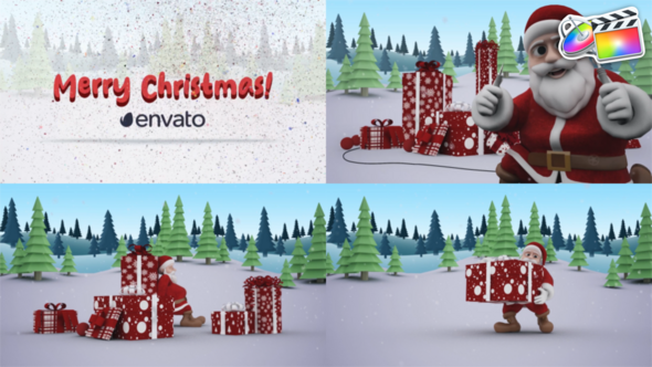 Santa Christmas Wishes for FCPX
