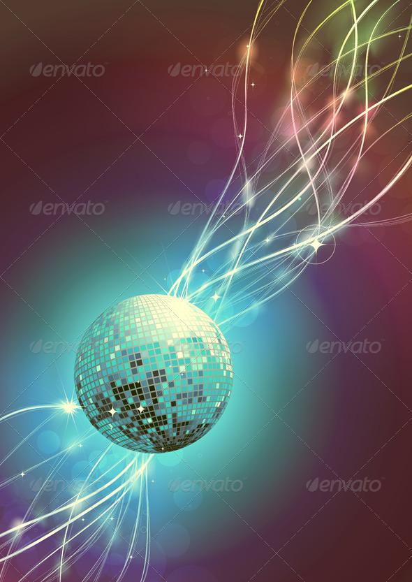 Abstract Party Background - Backgrounds Decorative