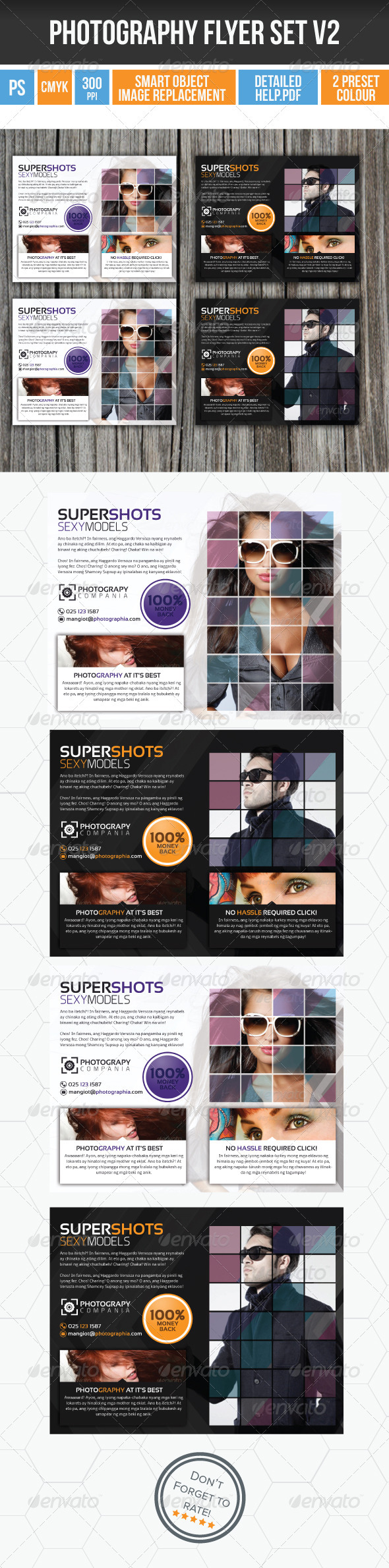 Minimalist Photography Flyer v2 - Flyers Print Templates