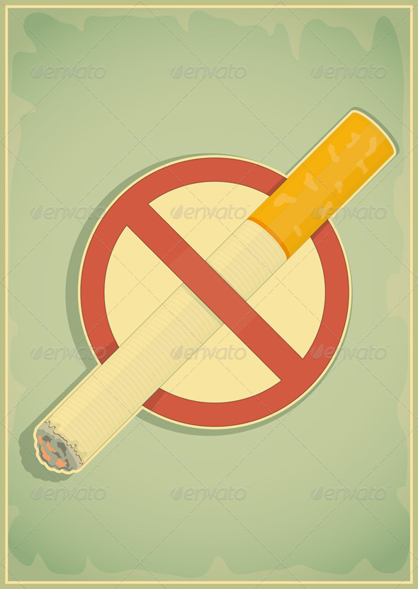 No Smoking Sign - Health/Medicine Conceptual