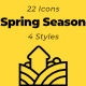 Spring Season Icon Pack