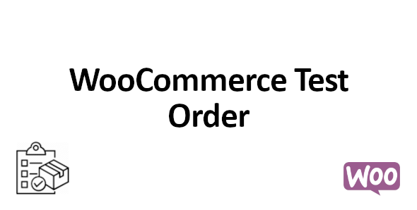 WooCommerce Test Order
