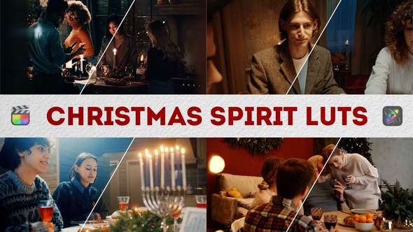 Christmas Spirit LUTs | FCPX & Apple Motion