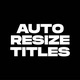 Auto-Resize Titles | AE