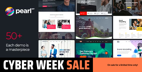 Pearl - Corporate Business WordPress Theme