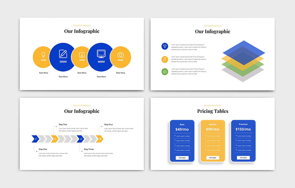 University - Education PowerPoint Template, Presentation Templates