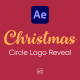 Christmas Circle Logo Reveal For After Effects