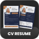 Copywriter Modern CV Resume 