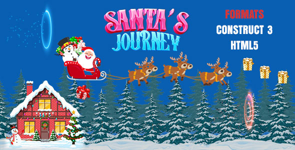 [DOWNLOAD]Santa's Journey Game (Construct 3 | C3P | HTML5) Christmas Game
